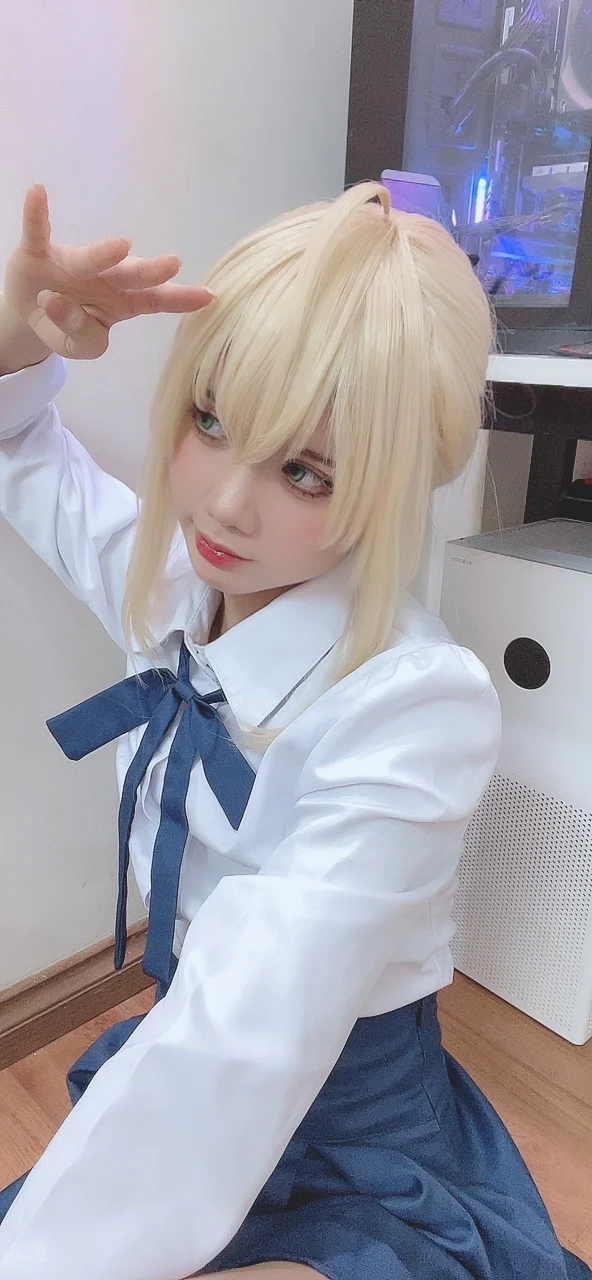 PoppaChan - Artoria Pendragon (Fate) [124P,10V-849MB] tg@simisebaisi 【丝足阁】091.webp